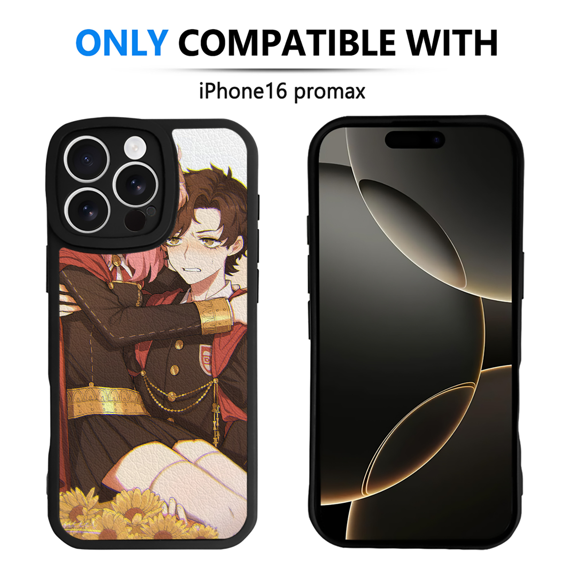（画像用） SPY×FAMILY间谍家家酒 【iPhone 16シリーズ対応】シリコンスマホケース（レザー調） 材質：シリコン